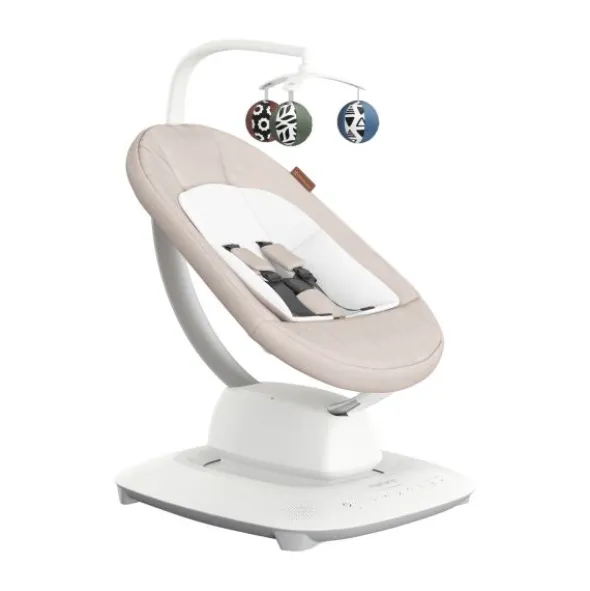 UPPAbaby Mamaroo Smart Babyswing - Charlie - Sand Mélange