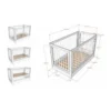 Vipack Babybed - Forrest Beuk - 60 x 120 cm - Wit