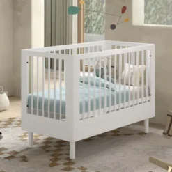 Vipack Babybed - Forrest Beuk - 60 x 120 cm - Wit