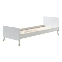 Vipack Billy Bed Satin White 90 x 200 cm