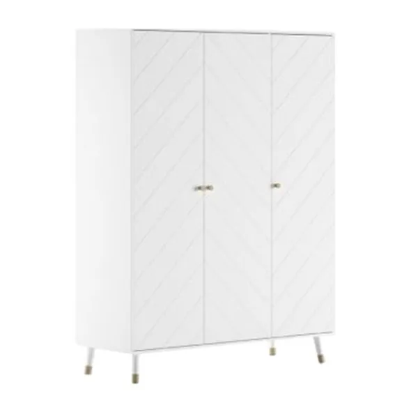Vipack Billy Kledingkast 3 Deurs - Wit