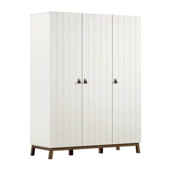 Vipack 3-Deurskast - Sezane - Clay/Walnut