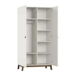 Vipack 2-Deurskast - Sezane - Clay/Walnut
