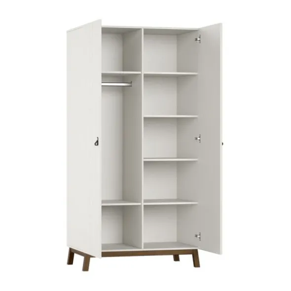 Vipack 2-Deurskast - Sezane - Clay/Walnut