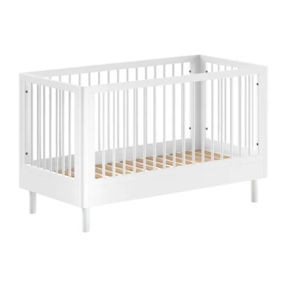 Vipack Forrest Babybed Met Ombouw - 70 x 140 cm - Beuk Wit