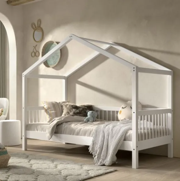 Vipack Forrest Huisbed - 90 x 200 cm - Beuk Wit
