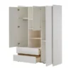 Vipack Kiddy Kledingkast Wit 3-Deurs