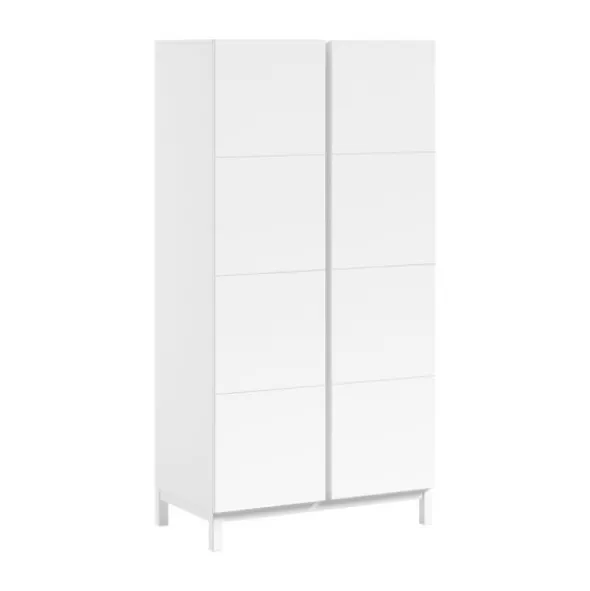 Vipack Kledingkast - Eva - 2-deurs - Wit