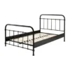 Vipack New York Bed Metaal Zwart 120 x 200 cm