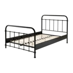 Vipack New York Bed Metaal Zwart 120 x 200 cm