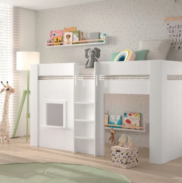 Vipack Reno Halfhoogslaper - Wit