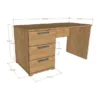 Vipack Sam Bureau - Eik