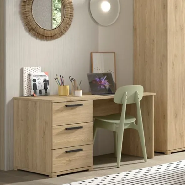 Vipack Sam Bureau - Eik