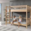 Vipack Stapelbed - Forrest Beuk - 90 x 200 cm - Natuur