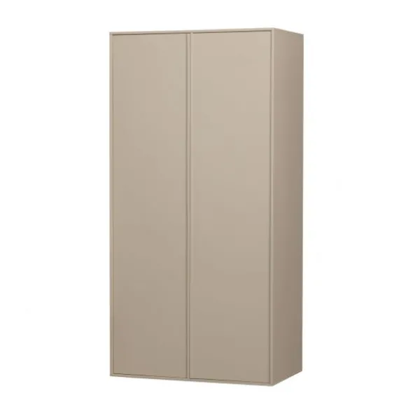 VT Wonen Daily Kast 2-Deurs - 200 x 100 cm - Dakargrau