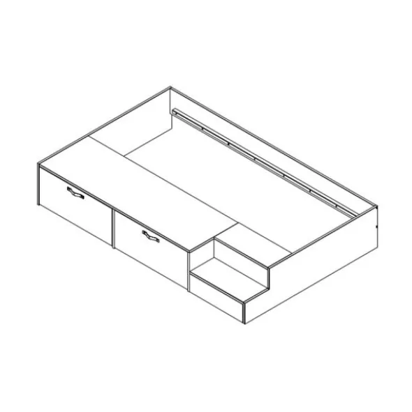 Vtwonen Stage Bed Soap Green 80 x 200 cm