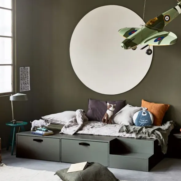 Vtwonen Stage Bed Soap Green 80 x 200 cm