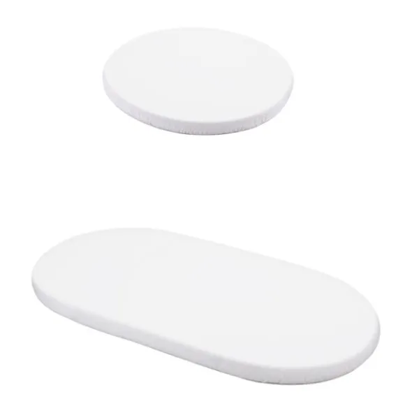 Waldin Hoeslakenset Ovaal - 7-in-1 Ledikant - Wit