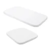 Waldin Hoeslaken Set - W2 - Wit - Voor 7-in-1 Babybedje
