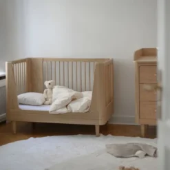 We Are Bitte Baby Bed - Oak - Nature