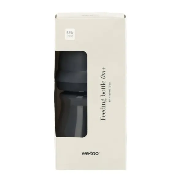 We-Too Fles PP - 160 ml - Black