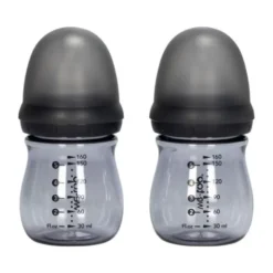 We-Too Standaardfles PPSU - 160 ml - Black - 2-pack