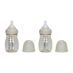 We-Too Standaardfles PPSU - 260 ml - Oatmeal - 2-pack