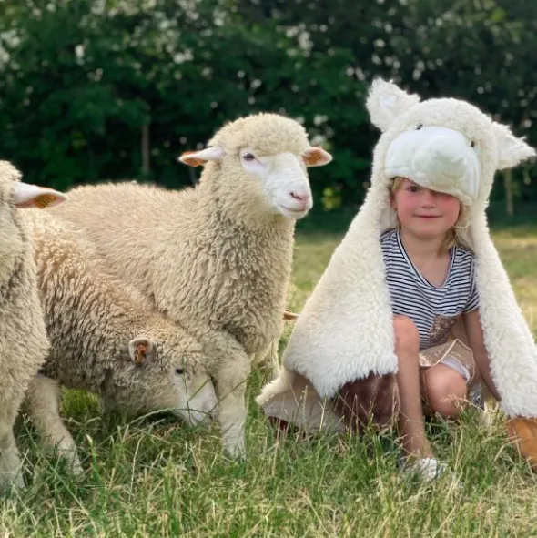 Wild & Soft Dierenkostuum - Schaap