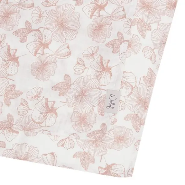Witlof For Kids Flower Powder Hydrofiel Doek - 65 x 65 cm - 2 Stuks