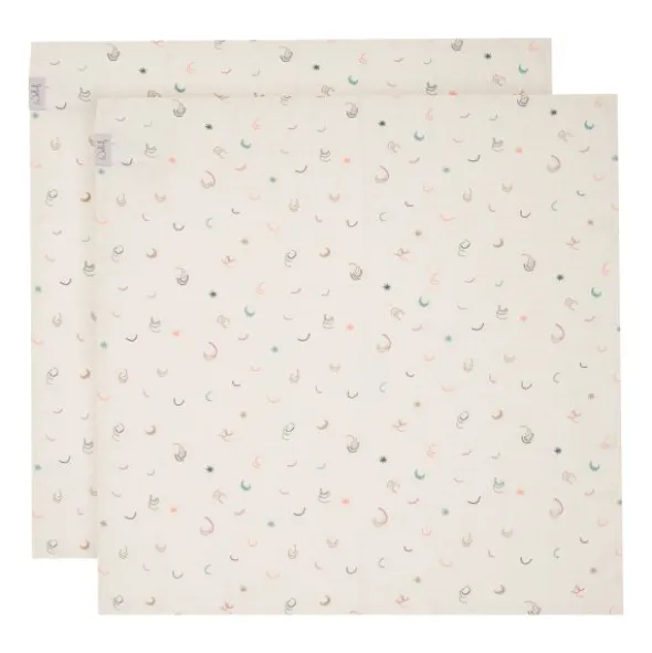 Witlof For Kids Magical Days Hydrofiel Doek - 65 x 65 cm - 2 Stuks