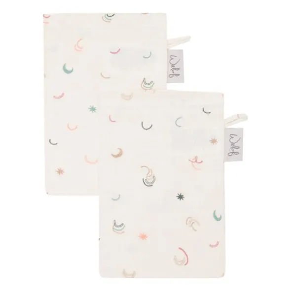 Witlof For Kids Magical Days Washandjes - 2 Stuks