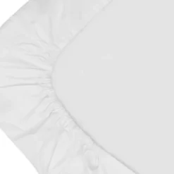 Witlof For Kids Ruffle Tuck-Inn Ledikantlaken - 60 x 120 cm - Wit