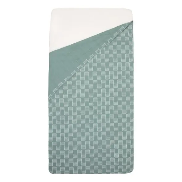 Witlof For Kids Sticky Stripes Plooien Tuck-Inn Wieglaken - 40 x 80 cm