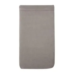 Witlof for kids Velvet Rib Tuck-Inn wiegdeken - 40 x 80 cm - Warm Grey