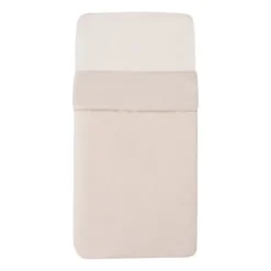 Witlof For Kids Velvet Rib Tuck-Inn Wiegdeken - Soft Sand