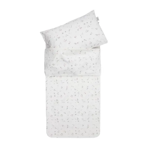 Witlof For Kids Vintage Flowers Dekbedovertrek - 100 x 135 cm