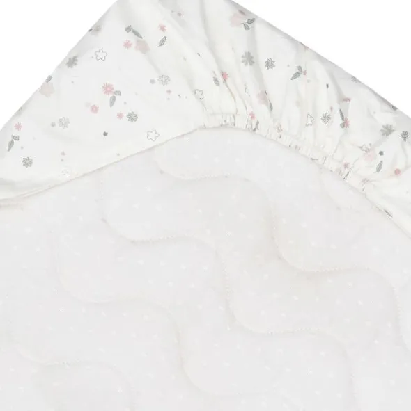 Witlof For Kids Vintage Flowers Dekbedovertrek - 100 x 135 cm