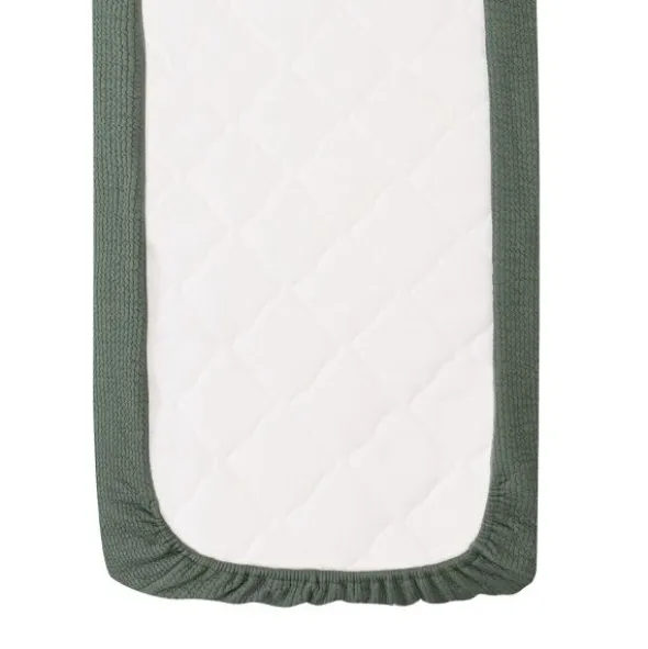 Witlof For Kids Waves Tuck-Inn Ledikantdeken - Forest Green