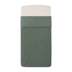 Witlof For Kids Waves Tuck-Inn Ledikantdeken - Forest Green