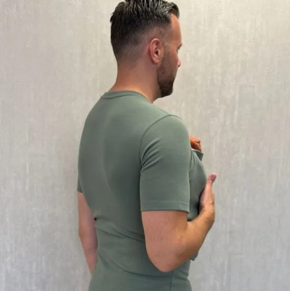 Womboo Buidelshirt - Man - Maat XXL - Zwart