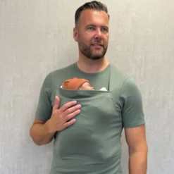 Womboo Buidelshirt - Man - Maat XXL - Zwart