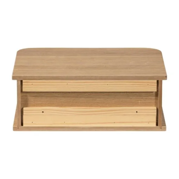 Woood Jena Hangend Nachtkastje - Hout Naturel