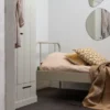 Woood Mata Bed - 90 x 200 cm - Zand