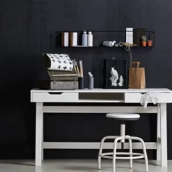 Woood Nikki Bureau - Wit