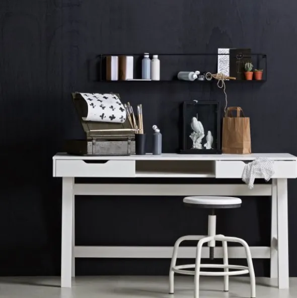 Woood Nikki Bureau - Wit